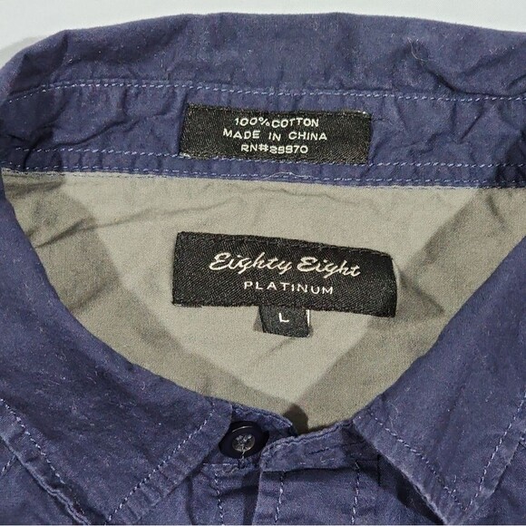 Eighty Eight Platinum long sleeve button down shirt - Picture 3 of 9